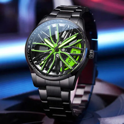 MENS-AUTOMATIC-WATCH-GREEN