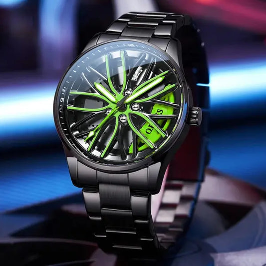 MENS-AUTOMATIC-WATCH-GREEN