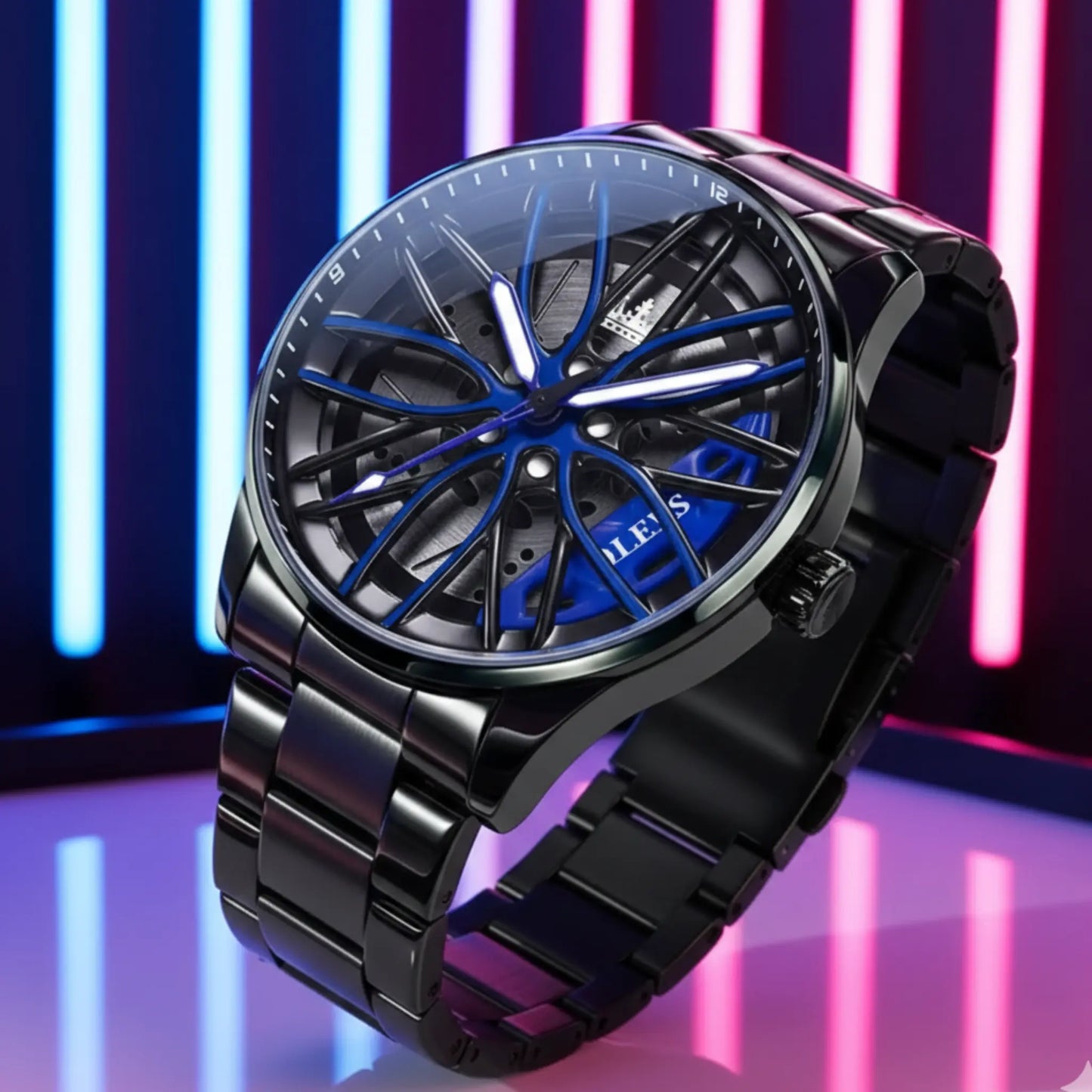 MENS-AUTOMATIC-WATCH-BLUE