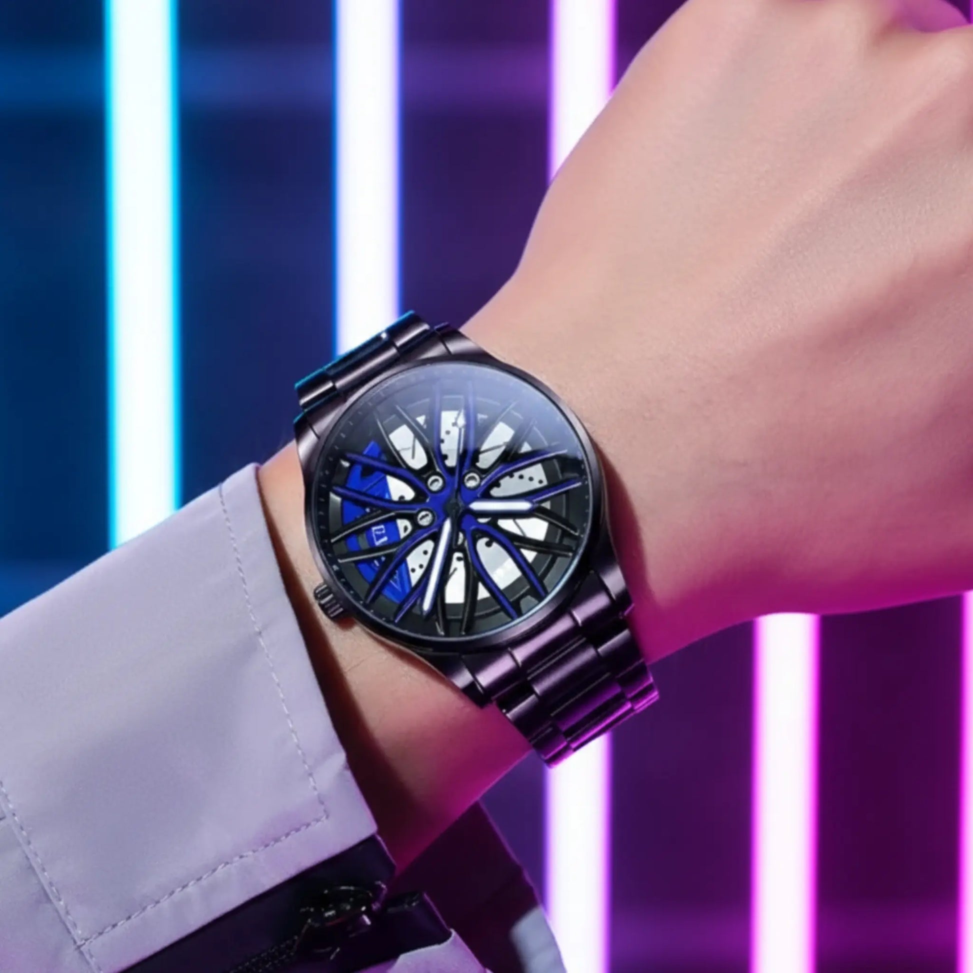 MENS-AUTOMATIC-WATCH-BLUE