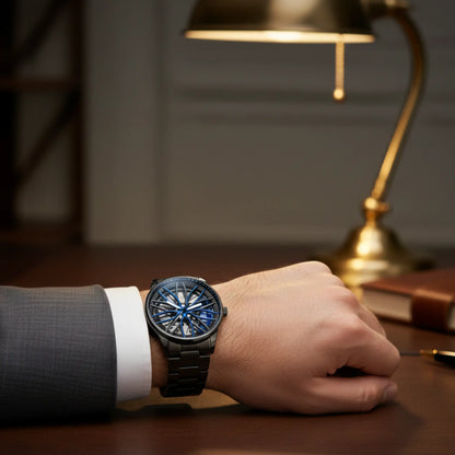 MENS-AUTOMATIC-WATCH-BLUE