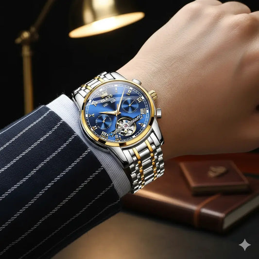 MENS-AUTOMATIC-WATCH-BLUE