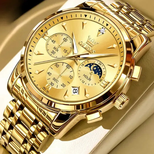 MENS-CHRONOGRAPH-WATCH-GOLD