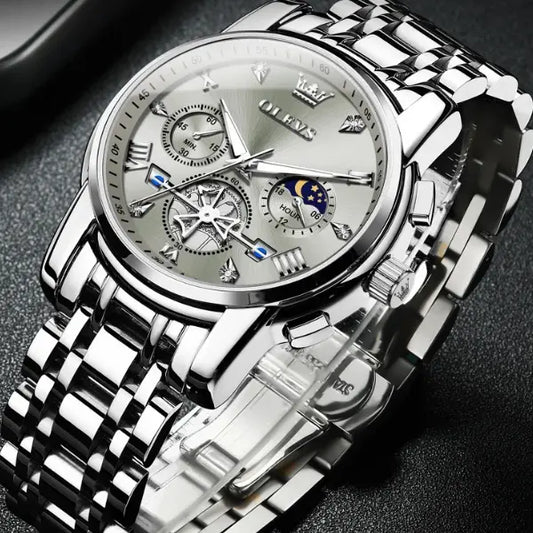 MENS-CHRONOGRAPH-WATCH-GRAY