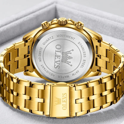MENS-CHRONOGRAPH-WATCH-GOLD