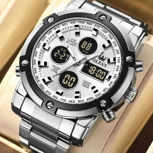 MENS-CHRONOGRAPH-WATCH-SILVER