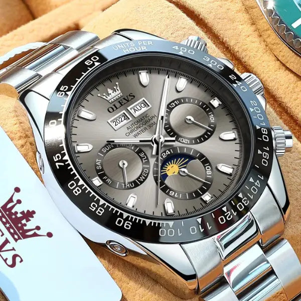 MENS-CHRONOGRAPH-WATCH-GRAY