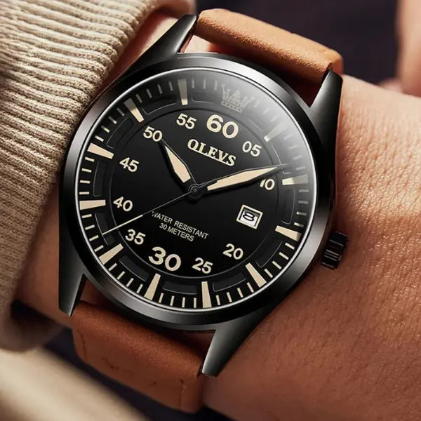 MENS-WATCH-WIHT-LEATHER-STRAP