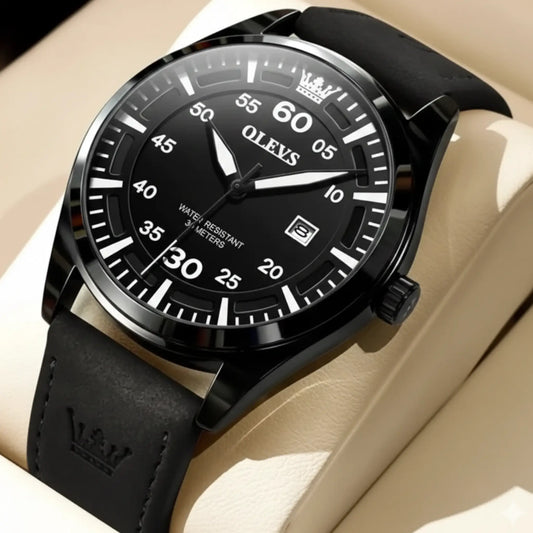 MENS-WATCH-WITH-LEATHER-STRAP