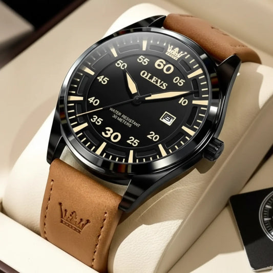 MENS-WATCH-WITH-LEATHER-STRAP